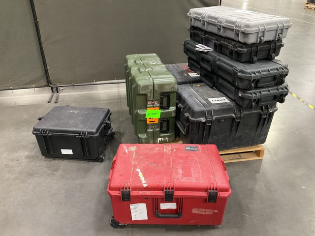 (9) Assorted Storage Cases