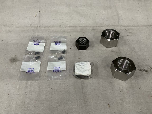 (2) Nuts, (14) Plain Hexagon Nuts, (73) Machine Screws & Assorted Items (2) Nuts, (14) Plain Hexagon Nuts, (73) Machine Screws & Assorted Items