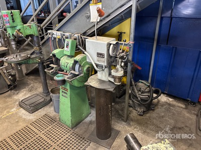 Pine Industries 300A Drill Grinder/Sharpener ورش و مخازن متنوعة