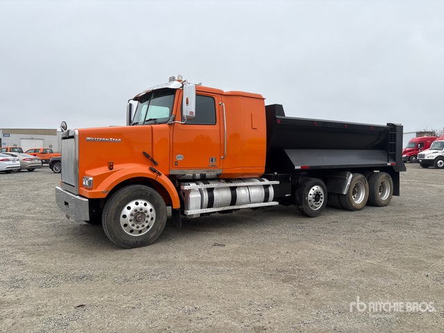2019 Western Star 4900FA 6x4 Sleeper Tri/A Dump Truck
