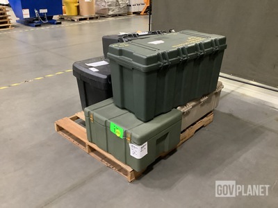 (5) Assorted Storage Cases