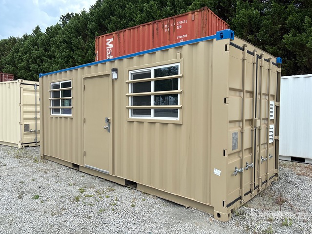 2025 20 ft x 8 ft Container Mobile Office (Unused)