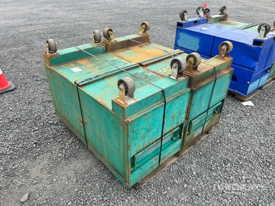 Quantity of (2) Knaack 4824 4 ft Tool Cabinet