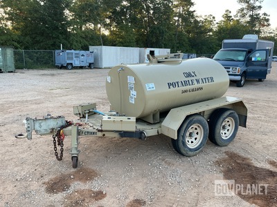 2021 Globe GTPU3.52-14-500G Water Tank Trailer