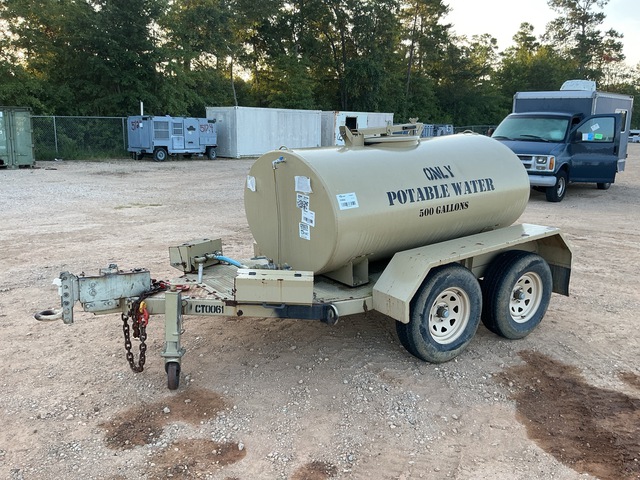 2021 Globe GTPU3.52-14-500G Water Tank Trailer
