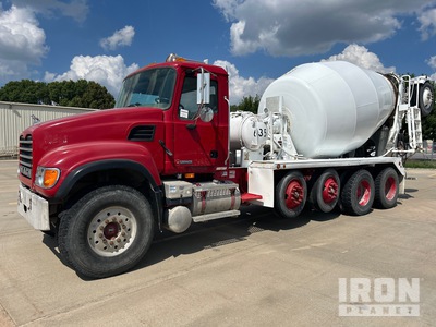 2007 Mack CV513 12x4 Mixer Truck