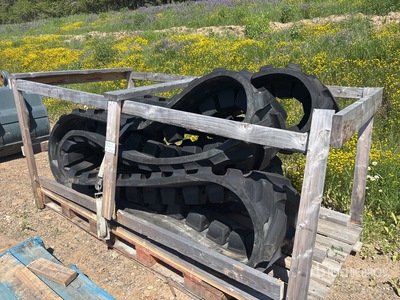 Quantity of (2) Cat Cat Part#1R1375, fits muti-terrain loaders, compact track loaders, mini excavators Tracks (Unused)