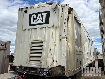 2014 Cat XQ1475G 1175 kW Mobile Groupe électrogène (Inoperable)