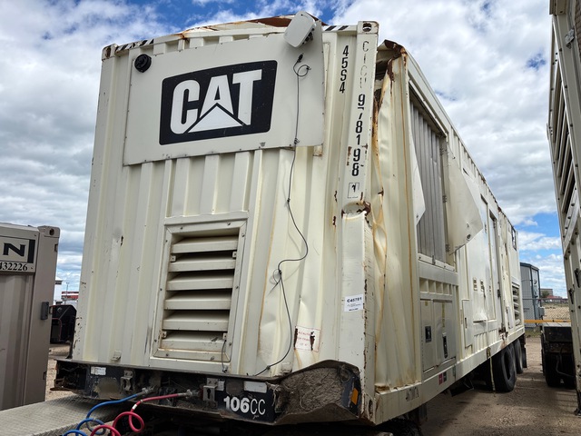 2014 Cat XQ1475G 1175 kW Mobile Generator Set (Inoperable)