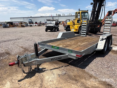 2023 Felling FT-10P-GW 14 ft T/A Utility Trailer