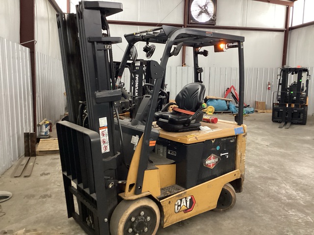 2020 Cat EC25N3 4600 lb Electric Forklift