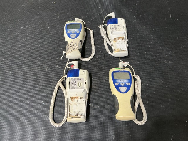 (4) Welch Allyn 692 SureTemp Plus Thermometers
