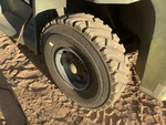 Chassis with Left Rear Tire