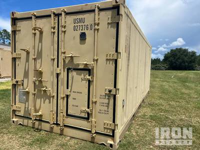 2009 Seabox 20 ft. Walk In Cooler Refrigerator/Freezer Container