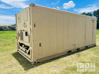 2009 Seabox 20 ft Portable Walk In Cooler Refrigerator/Freezer Storage Container