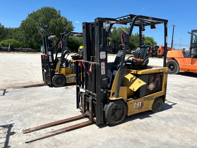2021 Cat EC25N3 3550 lb Electric Forklift