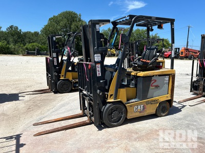 2021 Cat EC25N3 3550 lb Electric Forklift