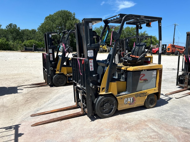 2021 Cat EC25N3 3550 lb Electric Forklift