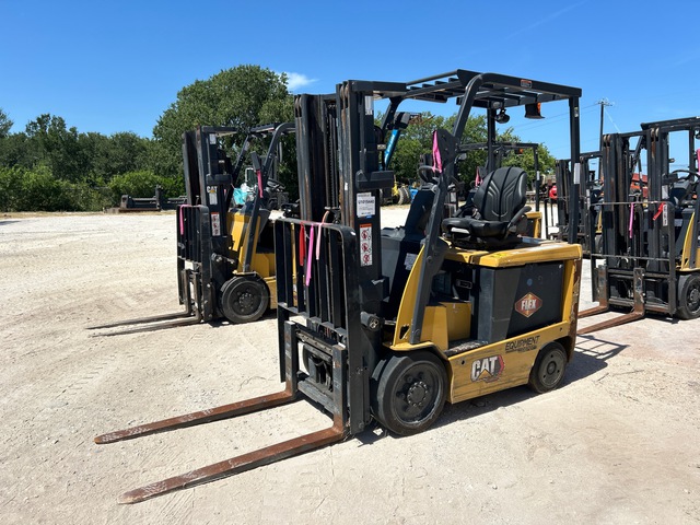 2021 Cat EC25N3 3550 lb Electric Forklift