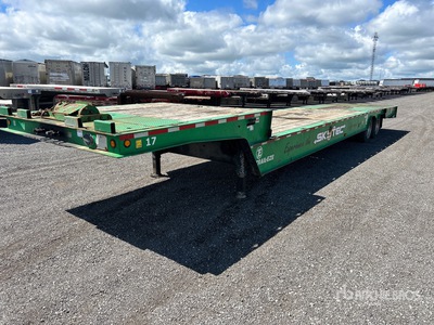 2006 Trail-Eze TE90HT 48 ft T/A Remolque con Rampa Abatible Hidráulica
