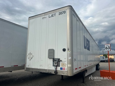 2015 Wabash DVCVHPC 53 ft x 102 in T/A Van Trailer