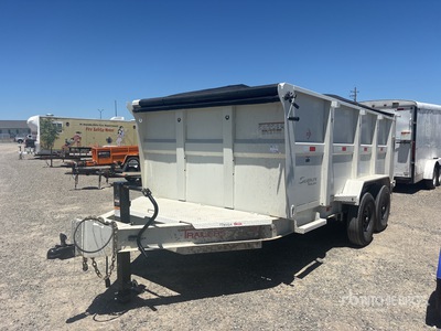 2026 ed 14 ft T/A Dump Utility Trailer