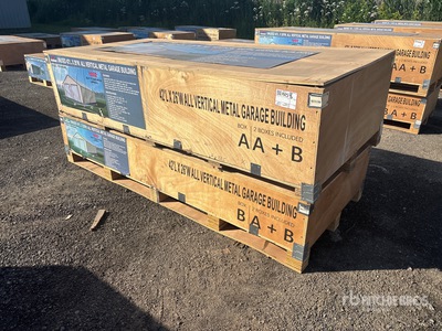 2026 AGR-MS2642 42 ft x 26 ft Metal Garage 貯蔵庫 (Unused)