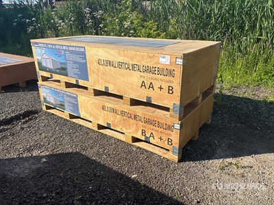 2026 AGR-MS2642 42 ft x 26 ft Metal Garage 貯蔵庫 (Unused)