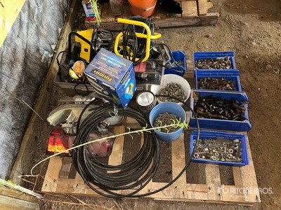 Quantity of Nuts & Bolts, Work Lights, Tail Lights & Cable