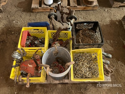 Quantity of Chains, Hooks & Shackels