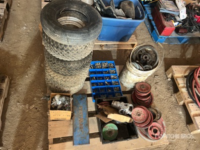 Quantity of Bolts & Nuts, Pulleys & Mix Tires