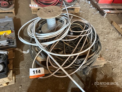 Quantity of (2) Pallets of Quantity of Cables & Hose