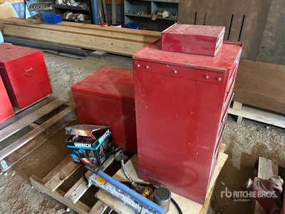 Quantity of (2) Steel Tool Box