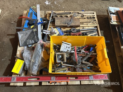 Quantity of Hand Tools, Level, & Triangle Square