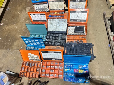 Quantity of Pins, Snap Rings, Screw, WoodRuff Keys & O Rings
