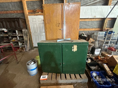 Quantity of (2) 1 x 4 x 3 ft & 2 x 3 x 6 ft Tool Cabinet