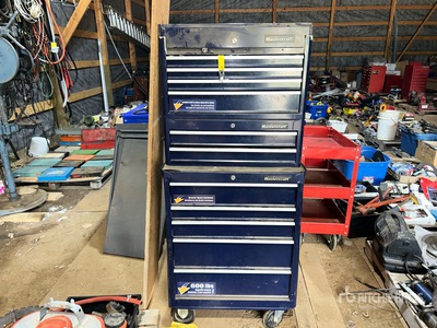 Quantity of (2) Mastercraft Steel Tool Box