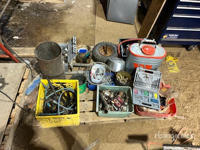 Ball Hitch, Drill Set, Wheel, Wajax Fuel Storage, Bolts, Screws