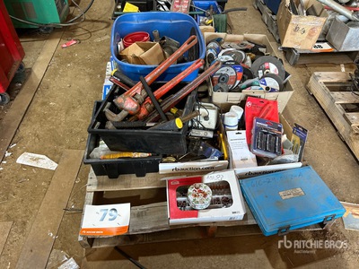 Lights, Grinding Disc, Engine Tune-Up Kit, Drill Bits, Wrench, Inline Air Shear, Pneumatic Spark Plug Cleaner