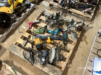 Grinder, Staple Gun, Circular Saw, Drill, Sander, Pnuematic Ratchet Wrench