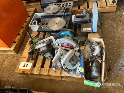 Grinders, Circular Saw, Dry Cut Metal Saw, Table Saw, Skil Drill, Cutting Shear