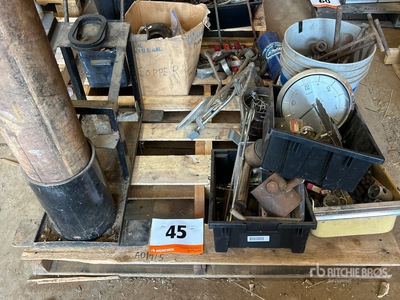 Saw Blade, Clamps, Chainlink, Steel Peg, Copper Piping, Side Mount Mirrors