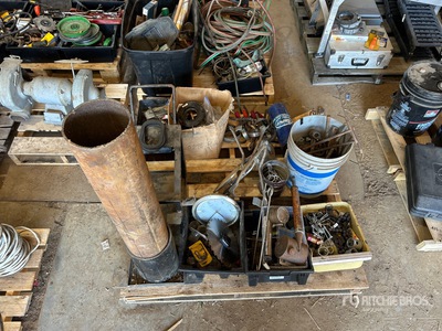 Saw Blade, Clamps, Chainlink, Steel Peg, Copper Piping, Side Mount Mirrors