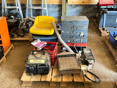 Dixie Motor Starter, Generator, Heater, Tractor Seat, Tool Boxes, Container Of Matches
