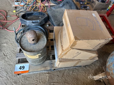 Equipment Seats, Drip Pan, Hydrualic Hose, Folding Boat Seats