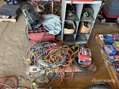 Tool Boxes, Extension Cords, Water Hose, ATV Cover