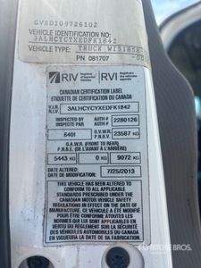 2014 Freightliner M2 106 6x4 Van Truck
