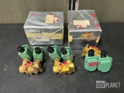 (5) Asco HSKH8344B46M0 440VAC Solenoid Valves