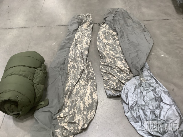(20) Bivy Covers, (13) Extreme Cold Weather Sleeping Bags & Assorted Items