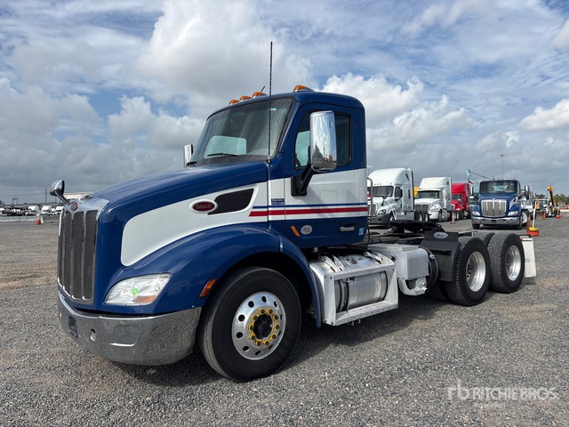 2017 Peterbilt 579 6x4 T/A Day Cab Truck Tractor